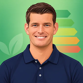 Sven de Wit, mede-eigenaar en energieadviseur.